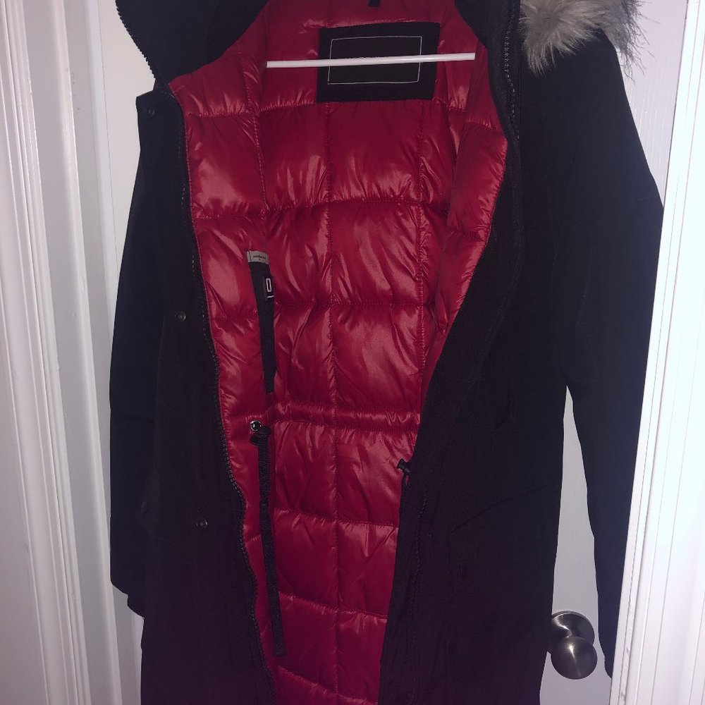 Andrew Marc Black Size Large Parka